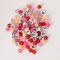 Sunset Colorful Alphabet Bead DIY Stretch Bracelet Kit with Silver Dolphin Charm